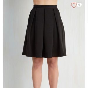 ModCloth Adorably Yours Skirt in Black